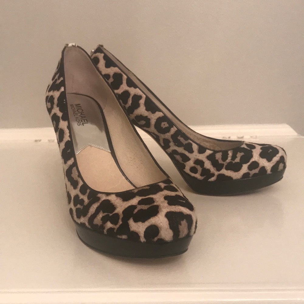 Michael Kors Leopard Heels